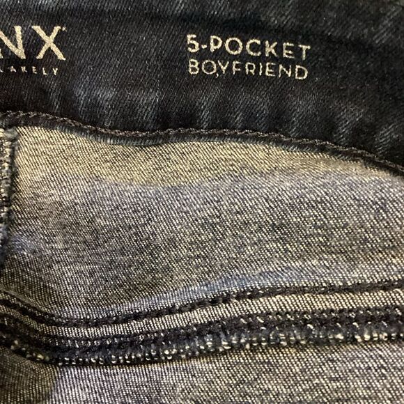 Spanx Medium Blue Wash Size 28 Women 5 Pocket Stretch Denim Straight Leg Jeans - Picture 11 of 12